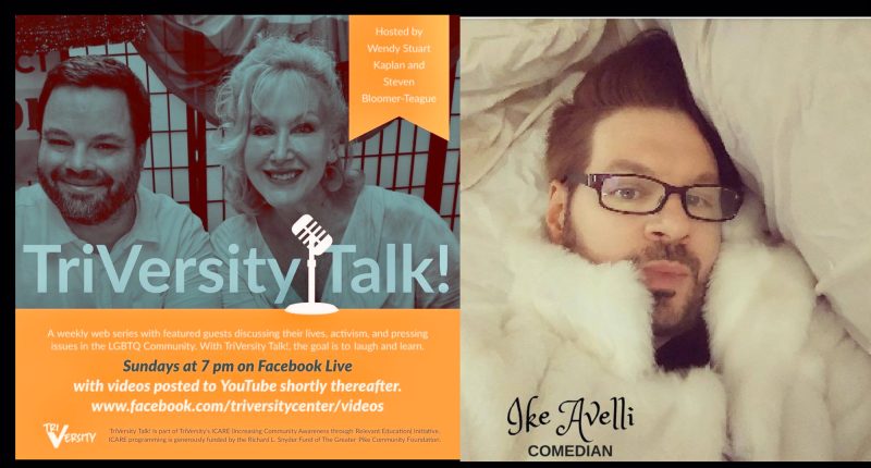 Dynamic Duo Wendy Stuart Kaplan and Steven Bloomer-Teague Host “Triversity Talk” This Sunday At 7 PM ET With Featured Guest Ike Avelli