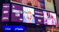 The Simonetta Lein Show Featured Larger Than Life On NASDAQ Billboard In Times Square