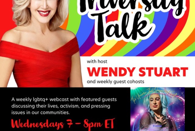 Wendy Stuart Presents TriVersity Talk! Wednesday, June 12th, 2024 7 PM ET With Featured Guest Alexander Scelso AKA Sitanya Face