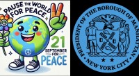 “Pause The World For Peace” A Celebration of the 40th Anniversary of International Peace Day @ Times Square