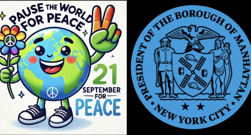 “Pause The World For Peace” A Celebration of the 40th Anniversary of International Peace Day @ Times Square