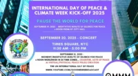 International Day of Peace & Climate Week Kick-Off 2025